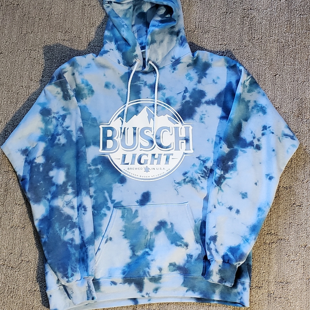 Busch Light Tie Dye Hoodie